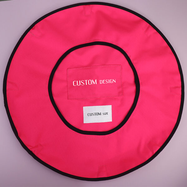 Custom Round Fire Retardant Magnetic Tarp | 1000D Polyester Waterproof Fabric | Custom Size & Logo Available
