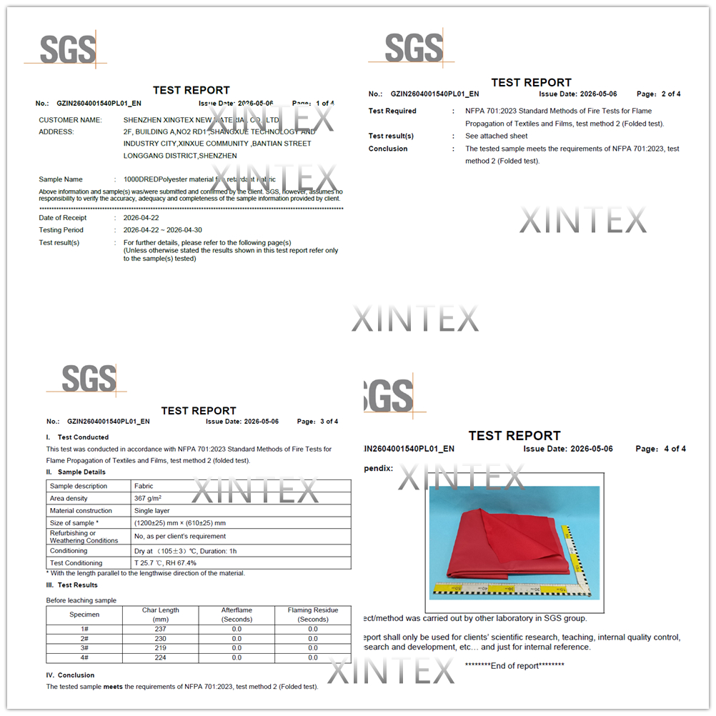 `ire retardant textile`，`fireproof fabric`，`NFPA 701‑2023`，`industrial safety fabric`，`fire resistant tarp`