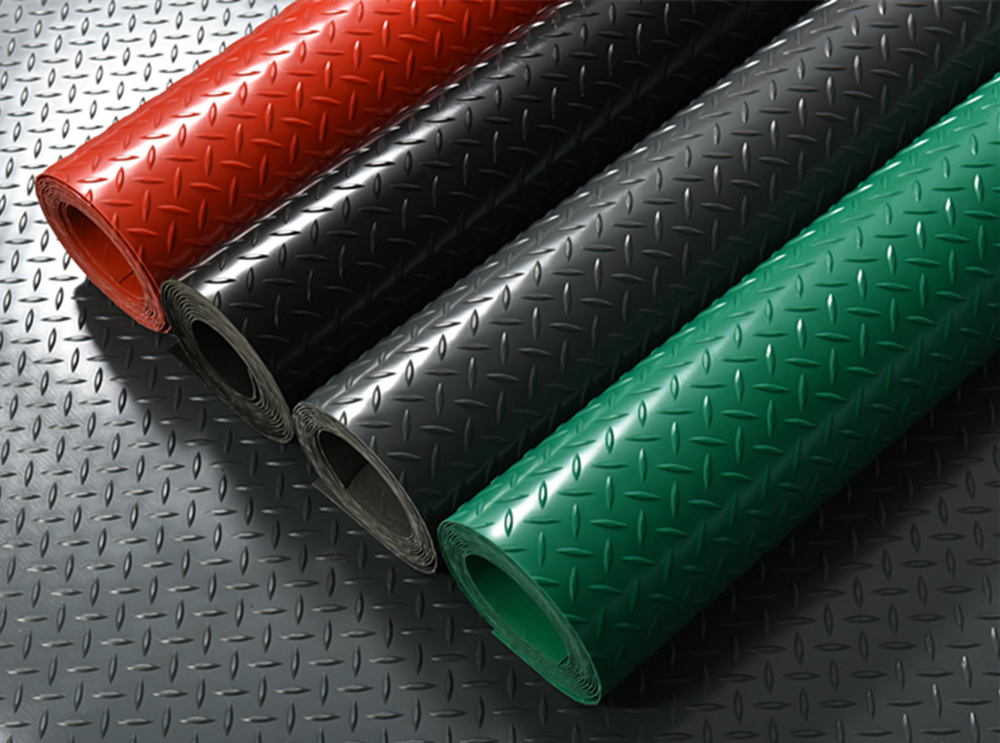 Custom Fire-Resistant LDPE Deck Texture Floor Mat – Anti-Static, Oil-Resistant & Non-Slip Industrial Floor Mat