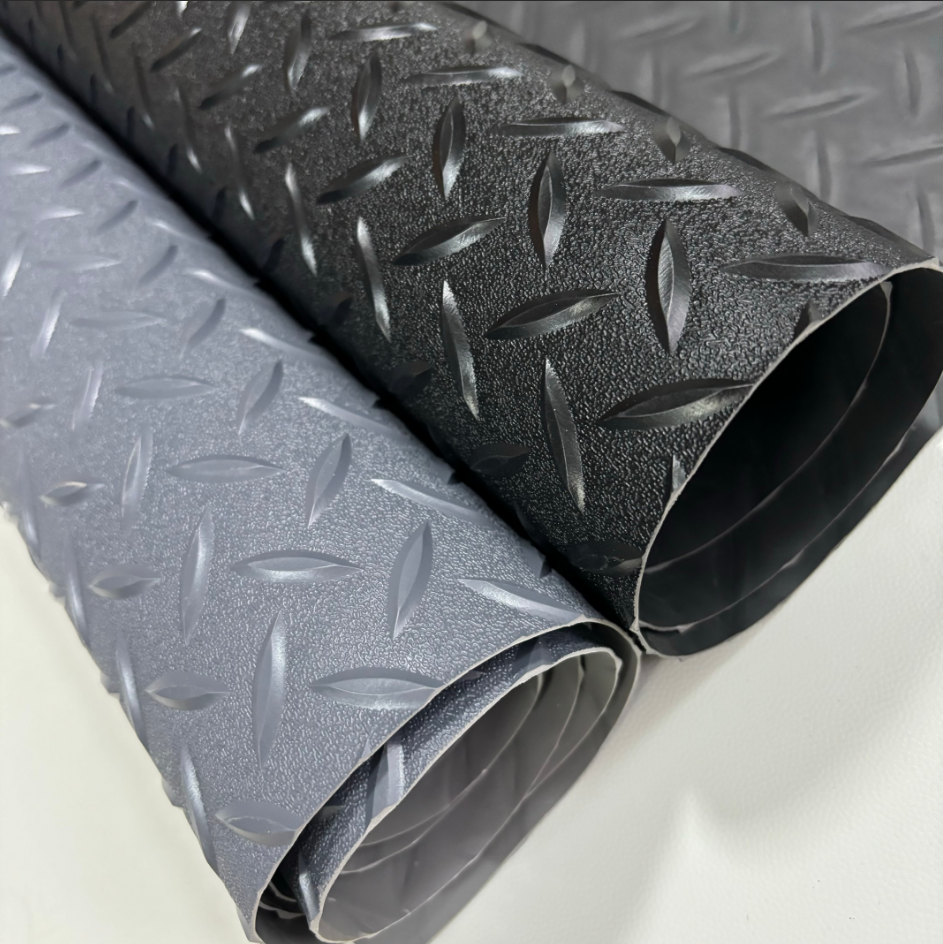 Custom Fire-Resistant Deck Texture Floor Mat – Custom Thickness, Texture & Color for Industrial and Commercial Applications
