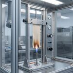 fire retardant test NFPA701 method 2 large flame