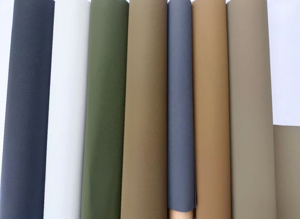 Industrial Vinyl Laminate Tarpaulin Material, NFPA 701 Test Method 2 Fire‑Retardant UV‑Stable | Custom Fabric & Full‑Processing Service