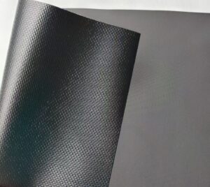 Custom NFPA 701‑2 Vinyl Laminate Fabric, Fire Retardant UV Resistant, Custom Weight Color Logo, OEM Finished Protective Covers